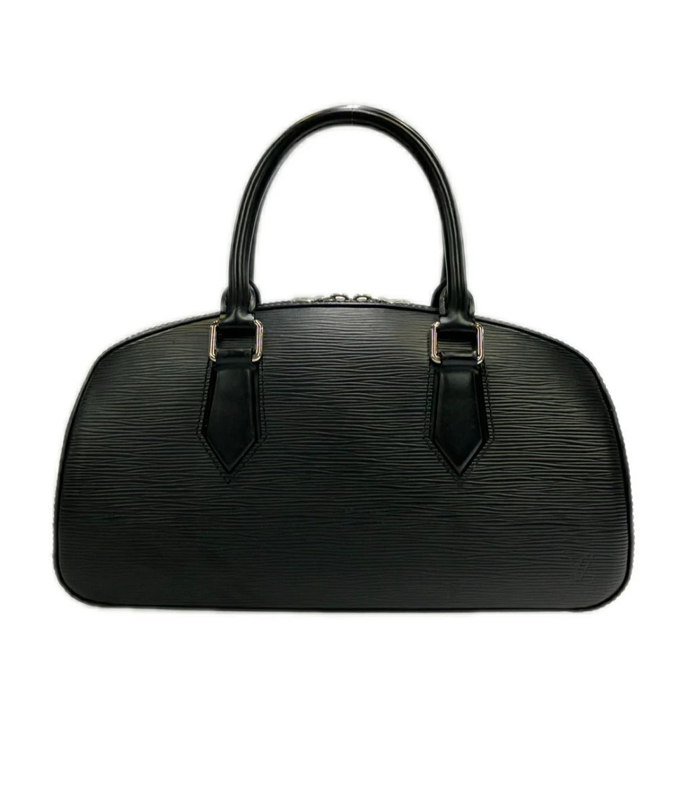 Louis Vuitton Jasmine Epi Top Handle Bag Leather Black